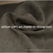 Tissu de daim de fibre de haute qualité pour le vêtement de sofa